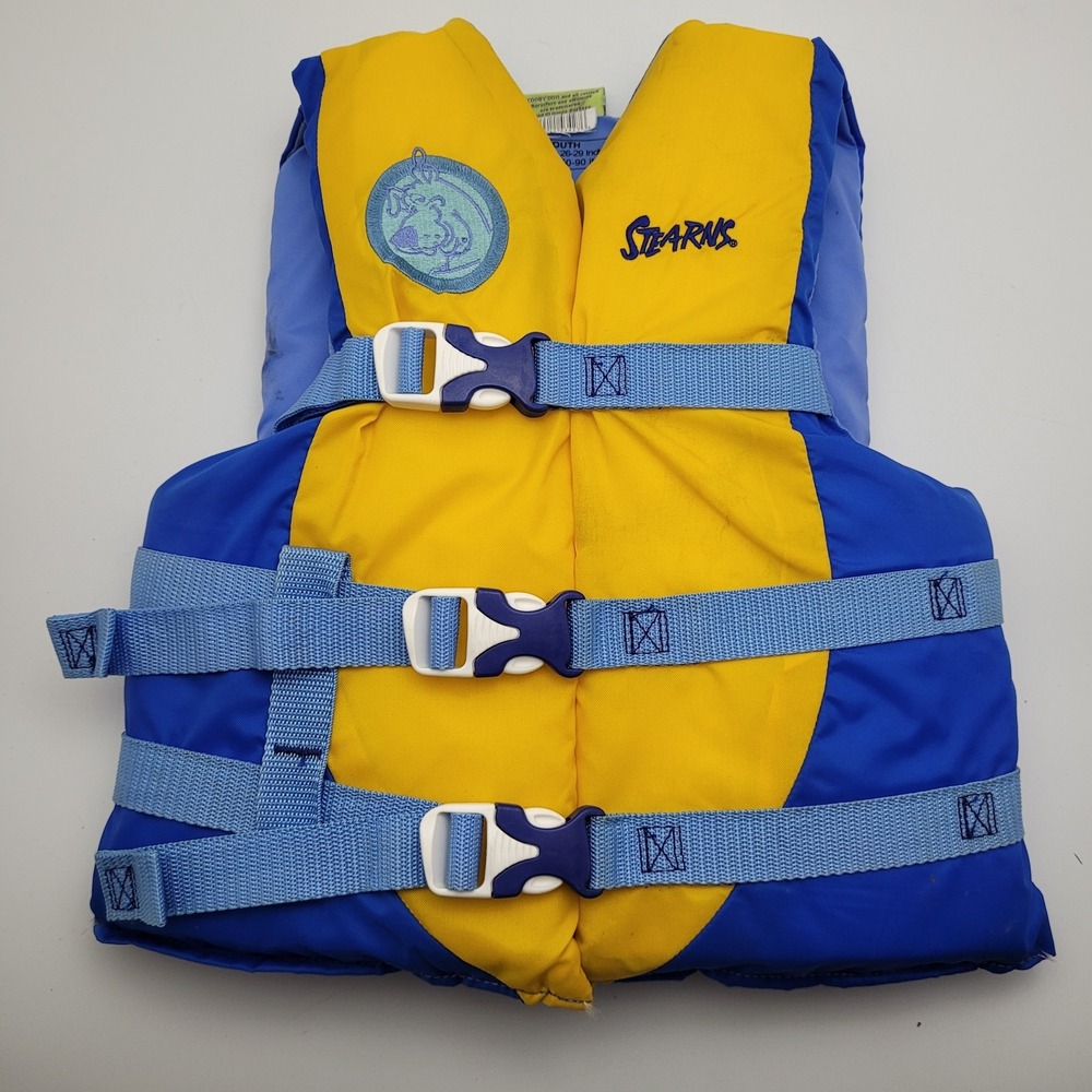 Vintage 2004 Stearns Scooby-Doo Youth Life Vest 26-29 in Chest 50-90 lbs